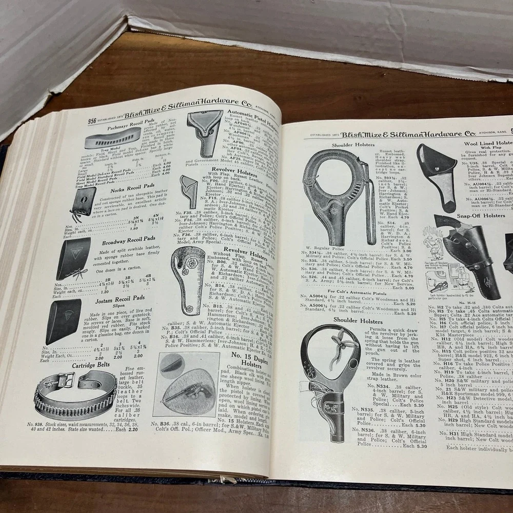 Blish, Mize & Silliman Hardware Catalog No 50 1950 Atchison Kansas Vintage